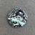 Assorted Animal Print Buttons - please select design: Medium Blue Snake