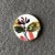 Honeysuckle Smaller Medium Circular Button