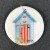 Assorted Beach Hut Pendants: Large Turquoise Beach Hut