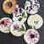 Summer Meadow Echinacea Medium Circular Button