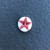 Assorted Star Buttons: Red Star Small