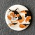 Large Cat Button - please select design: Tortoiseshell Cat