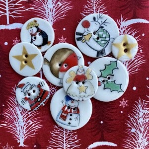 Christmas Buttons