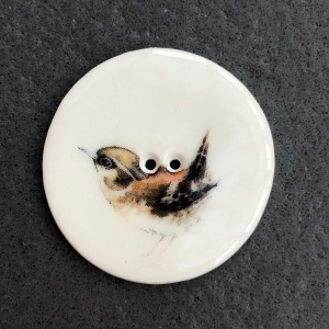 Wren Large Circular Button