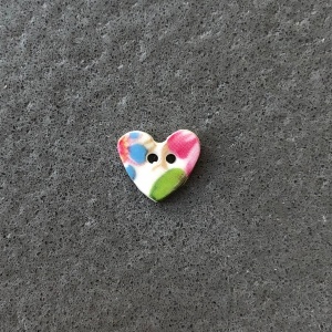 Florence Tiny Heart Button