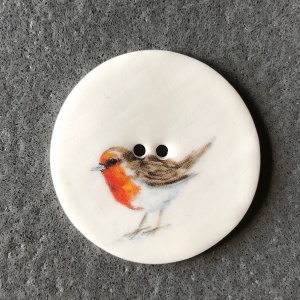 Robin Large Circular Button