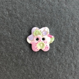 Soft Blossom Small Flower Button