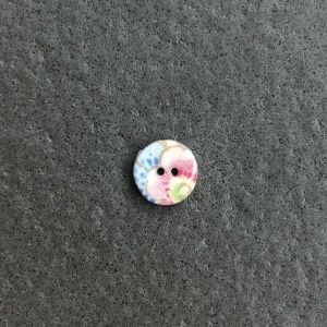 Soft Blossom Tiny Circular Button