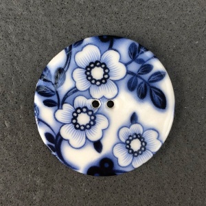 Summer Night Large Circular Button