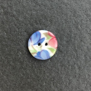 Summer Posy Small Circular Button