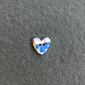 Summer Posy Tiny Heart Button