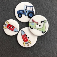 Assorted Transport Buttons