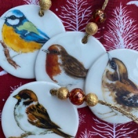 Bird Christmas Decorations