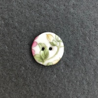 Chinese Blossom Small Circular Button