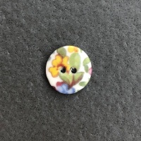 Cottage Garden Small Circular Button