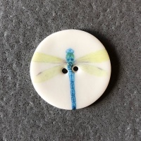 Dragonfly Medium Circle Button