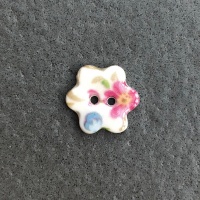 Florence Small Flower Button