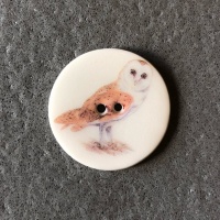 Owl Medium circle button