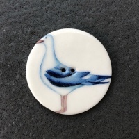 Seagull Large Circular Button