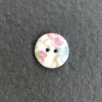 Soft Blossom Small Circular Button