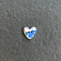 Summer Posy Tiny Heart Button