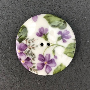 Violet Large Circular Button